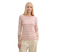 TOM TAILOR Damen Langarm-Shirt Striped - Regular Fit gestreift S M L XL XXL 3XL