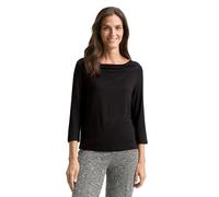 TOM TAILOR Damen Langarmshirt mit Wasserfallkragen