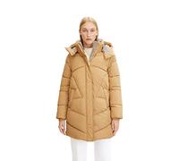 TOM TAILOR Damen Langer Wintermantel 1033560, 27841 - Soft Light Camel, XL