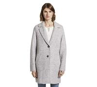 TOM TAILOR Damen Leichter Wintermantel Jacke, 24050-mid Grey Melange, L