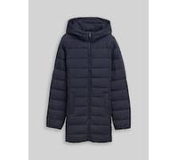 TOM TAILOR Damen Lightweight Steppmantel mit wasserabweisender Funktion, blau, Uni, Gr. XXL
