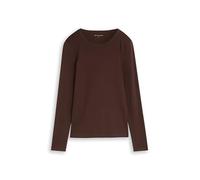 Tom Tailor Damen Longsleeve mit Rundhalsausschnitt