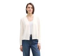 Tom Tailor Regular Fit Cardigan aus Viskose-Mix in Offwhite, Größe L