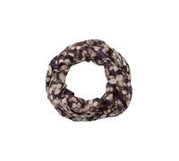 TOM TAILOR Damen Loop Halstuch mit Muster, 36557 - Neutral Watercolor Squares, ONESIZE