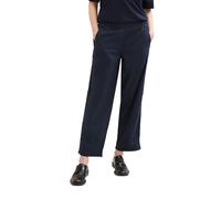 Tom Tailor Regular Fit Hose in unifarbenen Design in Marine, Größe 38/28