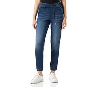 TOM TAILOR Damen Loose Fit Jeans 1030514, 10282 - Dark Stone Wash Denim, 33W / 28L