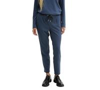TOM TAILOR Damen Loose Fit Jersey-Hose, 36986 - Colony Blue Black Mini Pepita, 36/28