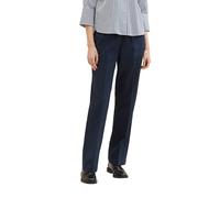 TOM TAILOR Damen Loose Fit Straight Hose, 10668 - Sky Captain Blue, 34/30