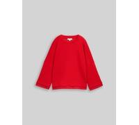 Tom Tailor Sweatshirt mit Baumwoll-Anteil in Rot, Größe XL