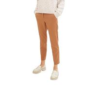 TOM TAILOR Damen Mia Slim Chino Hose, light chestnut, 44/28