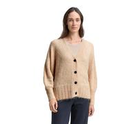 TOM TAILOR Damen Oversize Cardigan mit Wollanteil