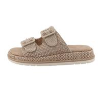 Tom Tailor Pantoletten in Beige - Größe 39 | Damen Pantoletten