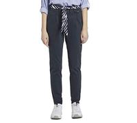 TOM TAILOR Damen Paperbag Hose, Sky Captain Blue, 36W / 32L