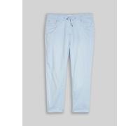 TOM TAILOR Damen Plussize Tapered Relaxed Hose mit Kordelzug