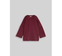 Tom Tailor - Plus Size - Loose Fit Sweatshirt mit 7/8-Arm Preppy Plum - Gr. - 44