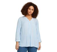 Tom Tailor 1024917 Bluse 48 Bleu White Stripe