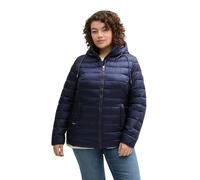 TOM TAILOR Damen Plussize Jacke, 10668 - Sky Captain Blue, 46 Große Größen