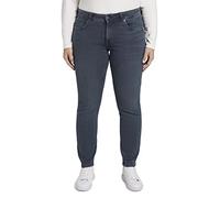 TOM TAILOR MY TRUE ME Slim-fit-Jeans »Curvy - Slim Jeans«, Used Dark Stone Blue Denim