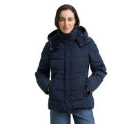 TOM TAILOR Damen Puffer-Jacke mit Abnehmbarer Kapuze