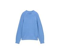 Tom Tailor Regular Fit Strickpullover aus Baumwoll-Mix mit Woll-Anteil in Hellblau, Größe XXL