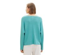 TOM TAILOR Damen Pullover mit Rippstruktur