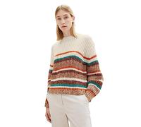 TOM TAILOR Damen Pullover mit Streifen