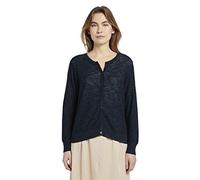 TOM TAILOR Damen Pullover & Strickjacken Lockerer Cardigan Sky Captain Blue,XS,10668,6000