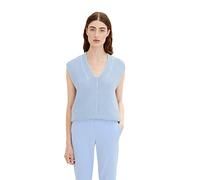 TOM TAILOR Damen Pullunder mit V-Ausschnitt