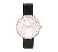 Tom Tailor Armbanduhr 2100527 Damen Gold – mit Kunstlederband, wasserdicht 5 bar, Geschenkbox