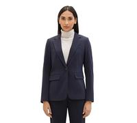 TOM TAILOR Damen Regular Fit Basic Blazer, 10668 - Sky Captain Blue, 38