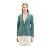 TOM TAILOR Damen Regular Fit Basic Blazer, 10697 - Sea Pine Green, 36