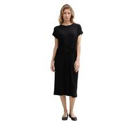 Tom Tailor Damen RIPP Midi-Kleid mit Gürtel