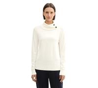 TOM TAILOR - Strickpullover mit Rollkragen Whisper White L