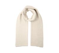 TOM TAILOR Damen Schal im Colorblock-Muster, 35743 - Soft Ivory, ONESIZE
