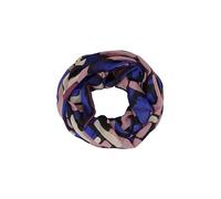 TOM TAILOR Damen Schlauchschal mit Muster , black abstract design, ONESIZE