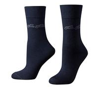 Tom Tailor Damen Socken 2-er Pack, 9702 / Tom Tailor woman basic cotton 2 pack, Gr. 39-42, Blau (dark navy 545)