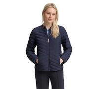 Steppjacke TOM TAILOR, Damen, Gr. XL, blau (sky captain blau), Steppware, Obermaterial: 100% Polyester. Futter: 100% Polyester, unifarben, casual, regular fit taillenbedeckt, Langarm elastischer Bund,