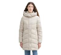 Tom Tailor Damen Steppmantel mit Kapuze,12365 - Dusty Beige, XXXL