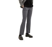 TOM TAILOR Damen Stoffhose 1034205, 30281 - Evident Anthracite Melange, 32W / 32L