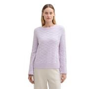 Tom Tailor - Strickpullover mit Wollanteil violet - Gr. - S