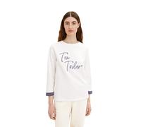 TOM TAILOR Damen Sweater mit Schriftzug