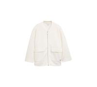 Tom Tailor - Sweatjacke aus Scuba whisper white - Gr. - M