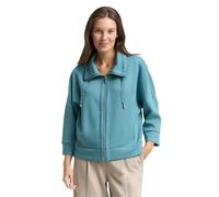 Tom Tailor - Boxy Fit Scuba Sweatjacke - Gr. - S