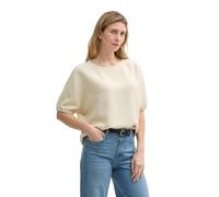 TOM TAILOR Damen 1046472 Sweatshirt, 37762-Champagne, XXL