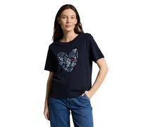Tom Tailor T-Shirt aus Baumwolle Sky Captain Blue Größe XXXL