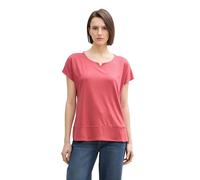 Tom Tailor Regular Fit T-Shirt aus Modal-Mix in Pink, Größe L