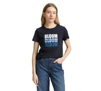 TOM TAILOR Damen T-Shirt Crew Neck Print -Regular Fit S M L XL XXL 3XL Baumwolle