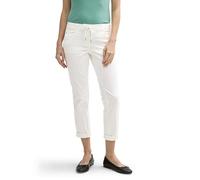 TOM TAILOR Damen 1040963 Tapered Fit Hose, 10332-Off White, 46W x 28L