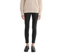 TOM TAILOR Damen Treggings Hose mit Ziernaht, 14482 - Deep Black, 36/28