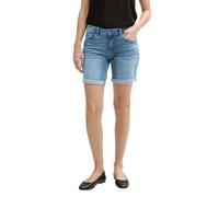 Tom Tailor Jeansshorts ALEXA – Slim Fit, Baumwoll-Mix, Jeansblau Größe 27